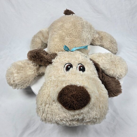 DAN DEE FLOPPY Pal Cream Brown Ears Puppy Dog 17" - Picture 6 of 8